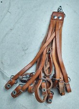 Vintage Leather 12 Game Carrier Bird Rabbit Pheasant Game Keeper 