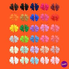 45pcs Baby Girls Hair Bows Alligator Clips, Grosgrain Ribbon Pinwheel Barrettes