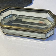 Vintage Octagonal Glass And