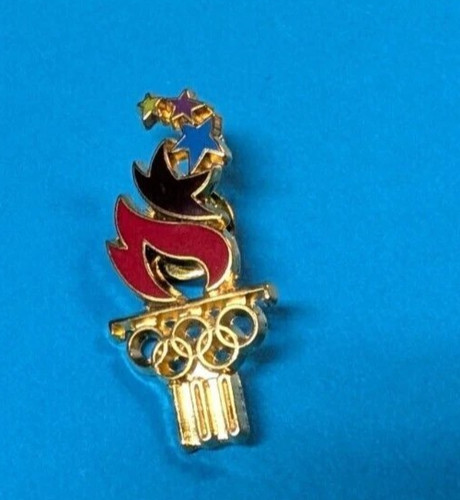 Atlanta 1996 olympic flame pin - flame,