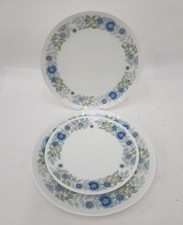 Wedgwood Clementine Plates Bundle X 6 Dinner & Side Plates Floral 