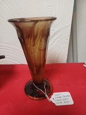 George Davidson 1930s Cloud Glass Vase