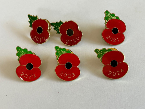 Poppy remembrance pin - poppy¹,