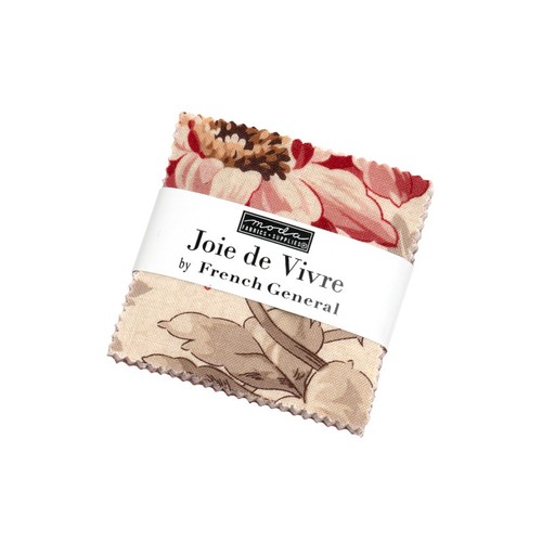Moda charm pack joie vivre - charm, de