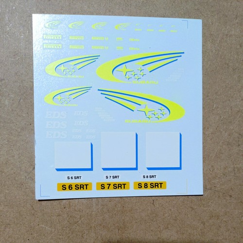Decals subaru impreza wrc - subaru,