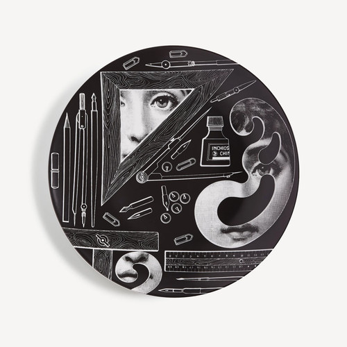 Fornasetti wall plate - fornasetti, e