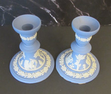 Pair of Wedgwood Blue