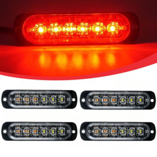 4Pcs 12V 24V 6 LED Marker