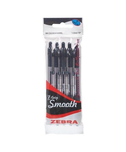 Zebra grip smooth ballpoint - zebra, z-grip
