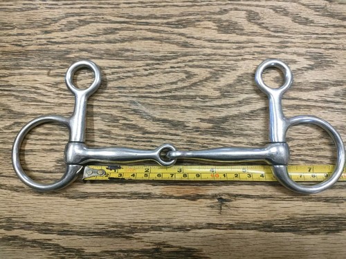 Baucher snaffle bit - 1/2",
