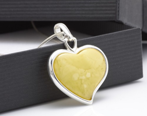 Natural baltic amber sterling - natural,