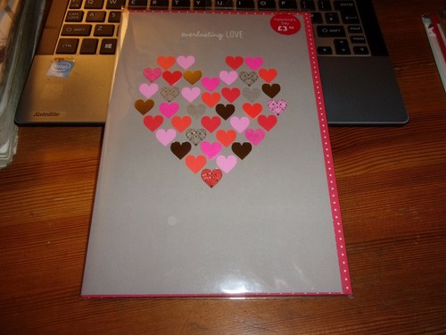 Vintage valentine card - vintage,