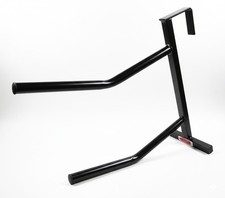 Saddle rack hook over holds - saddle, 2