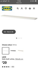 IKEA LACK Wall Shelf White