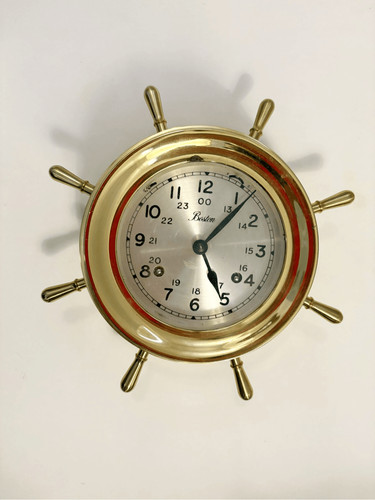 Vtg boston chelsea clock brass - vtg,