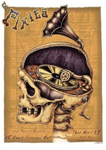 Pixies music poster - pixies, festival
