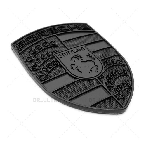 Front hood crest black edition - hood,
