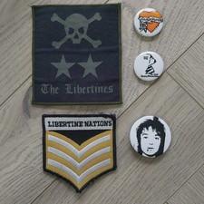 ?Libertines & Babyshambles Collection  patch/button badges ? Free UK P&P! Rare