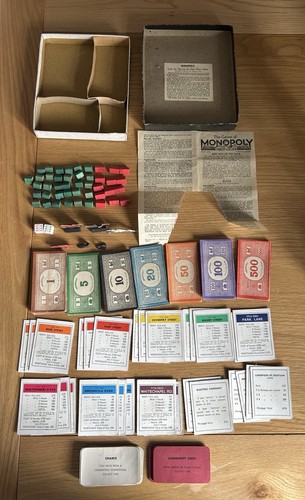 Vintage waddingtons monopoly - vintage,
