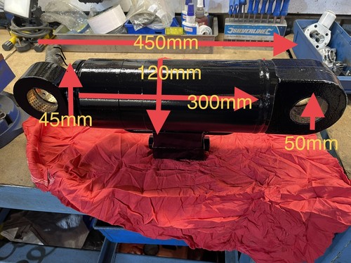 Hydraulic cylinder double - hydraulic,