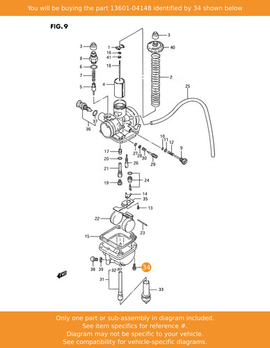 Suzuki screw 13601 - screw,, 13601-04148