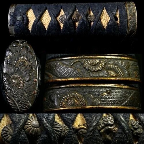 Tsuka katana handle hilt fuchi - handle,