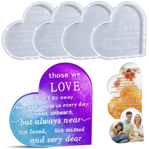 Heart sign resin molds - heart,