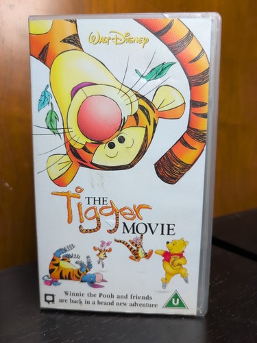 The tigger movie vhs video - tigger,
