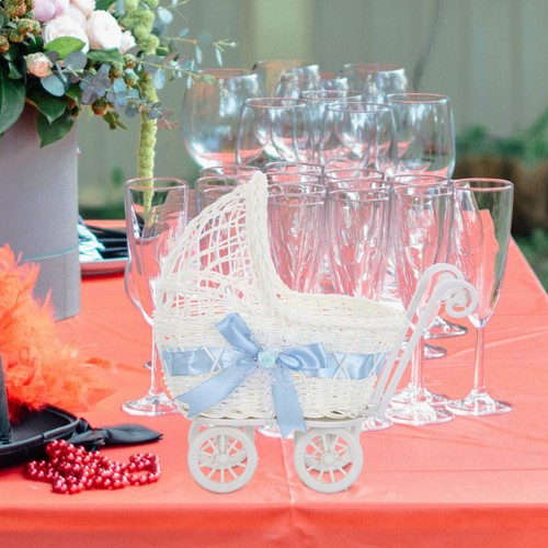 Mini rattan trolley basket - mini,