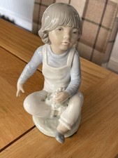 Nao Boy Sat Down With Flowers In His Lap