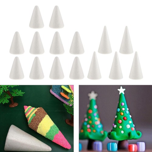 15x craft foam cones - craft,
