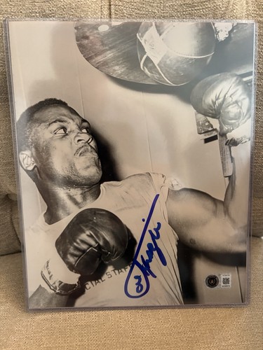Joe frazier signed - joe, autographed