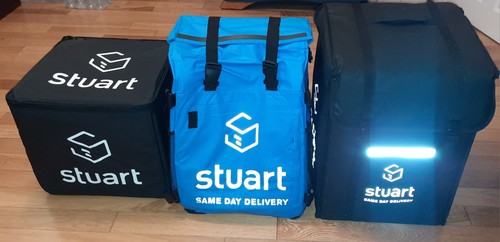 Stuart food delivery backpack - food,