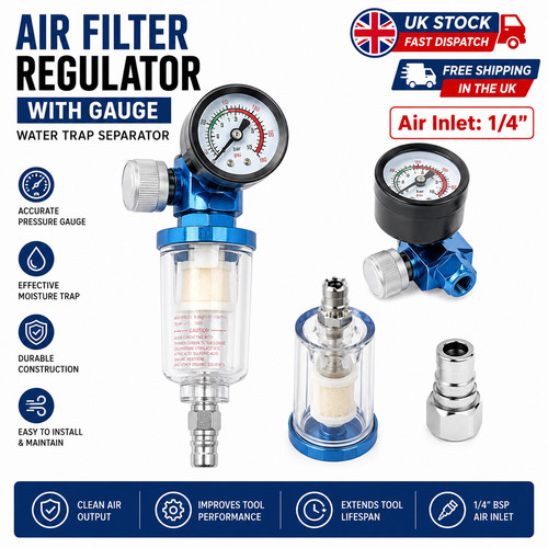 Mini air pressure regulator - air,