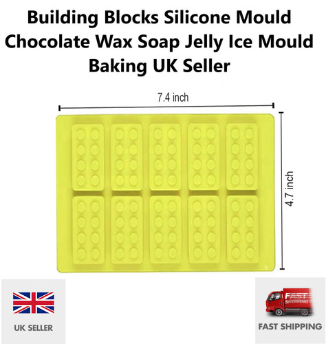 Building blocks silicone mould - building,