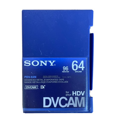 Sony pdv 64n 64min dvcam - 1x,
