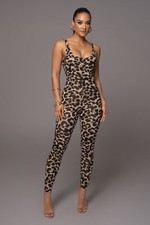 Sexy Women Bodysuit Leopard