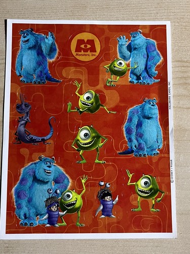 Sheets vintage stickers - 10,