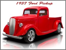 1937 Ford Pickup Truck Hot Rod