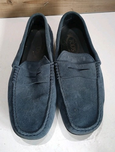 Tod tods blue suede - tod's,