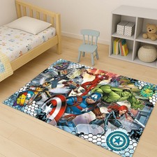 Hulk Iron Man Rug, Captain