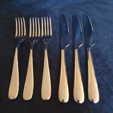 3x Alessi Nuovo Dinner Knives