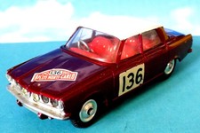 Corgi Toys No.322 Rover 2000 Monte Carlo Rally Car (1967). Free P&P to UK.