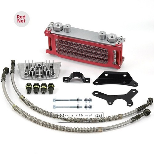 Aluminum oil cooler radiator - aluminum,