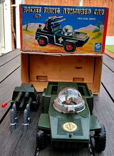 Vintage rocket firing armoured - vintage,