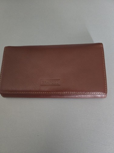Leather purse wallet - purse,