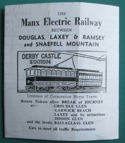 Isle man manx electric - isle,