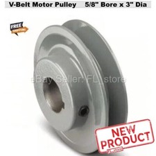 V-Belt Motor Pulley 5/8" Bore
