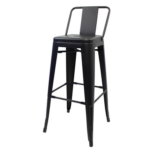 Tolix style bar - stool, low