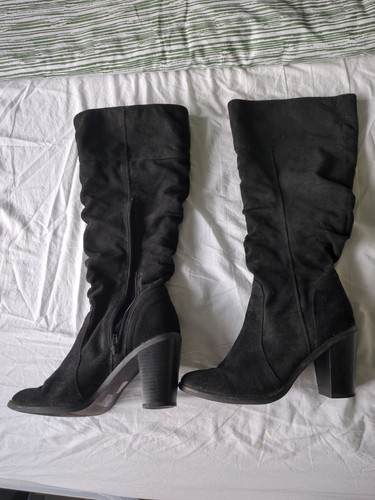 Ladies size suede - 7, calf